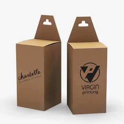Custom Die Cut Hang Tab Boxes
